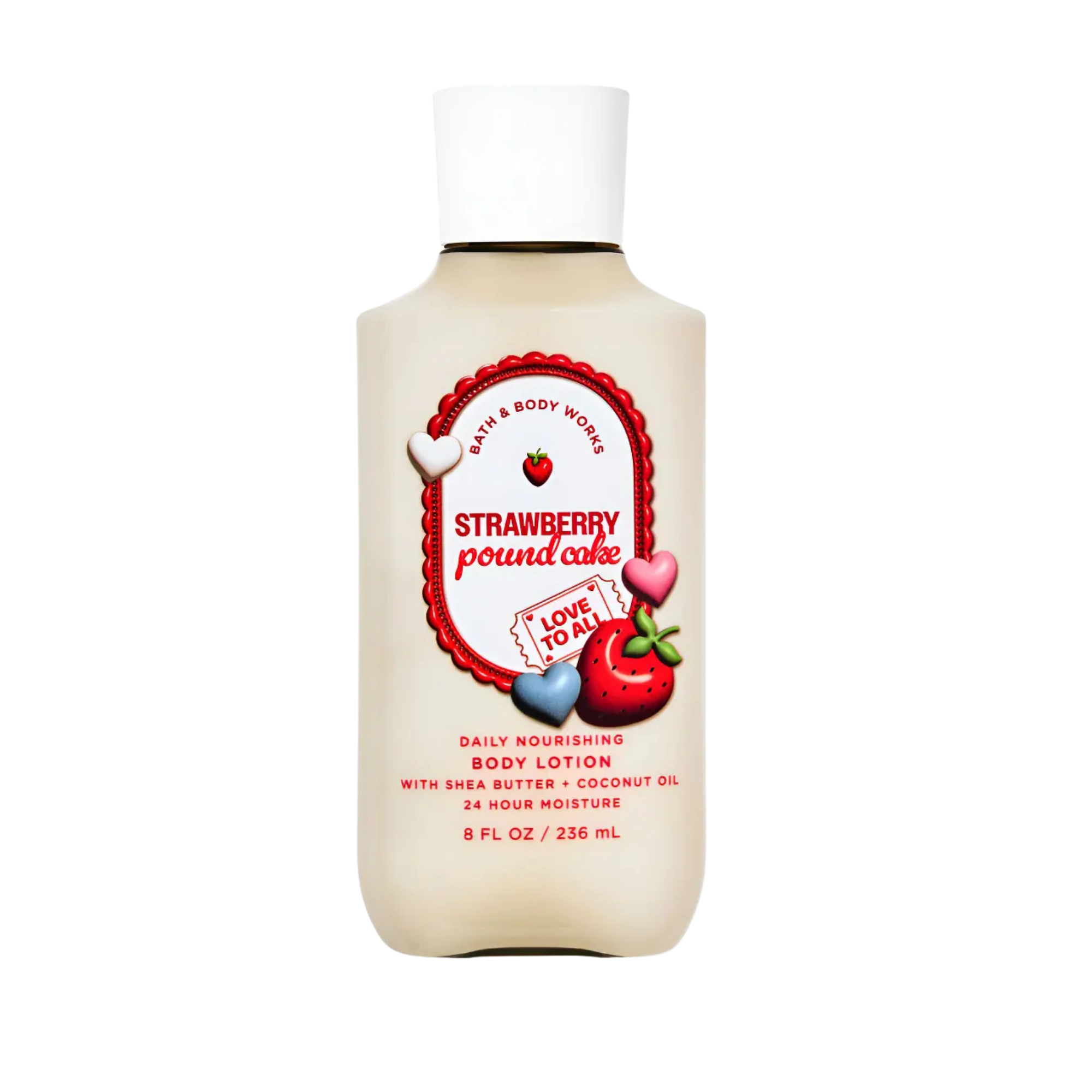 Body cream Strawberry Pound Cake 236ml