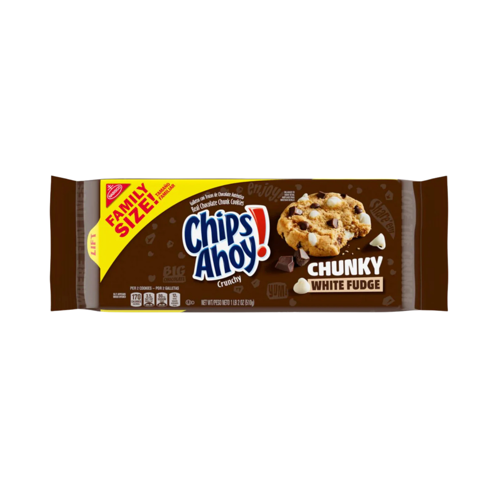 Chips Ahoy Chunky White Fudge 510g