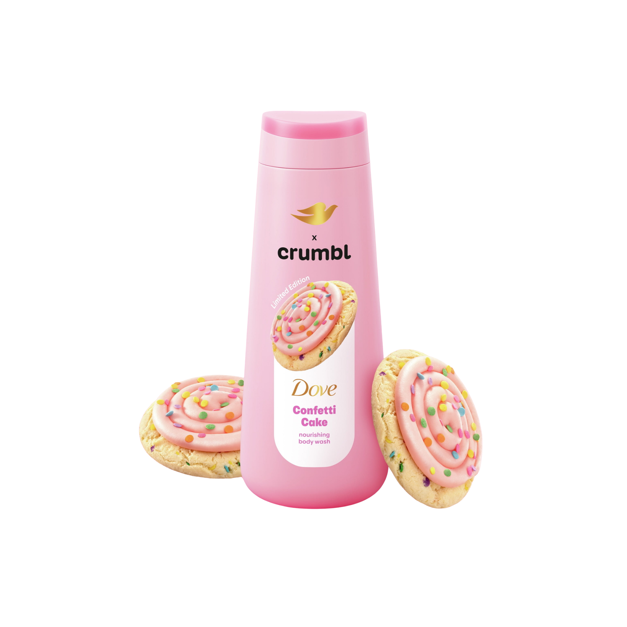Dove x Crumbl Confetti Pastel 591ml