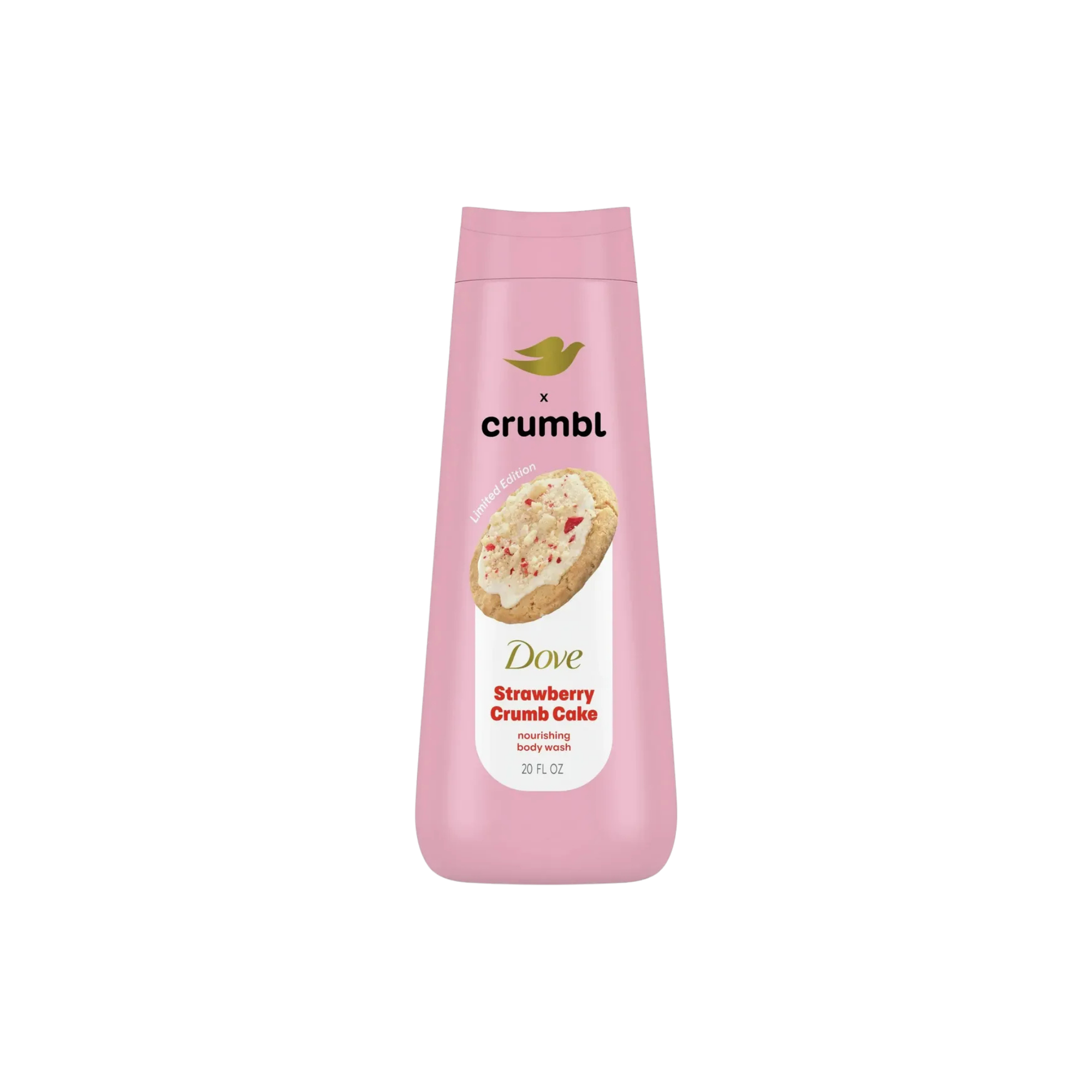Dove x Crumbl Strawberry Crumb Cake 591ml