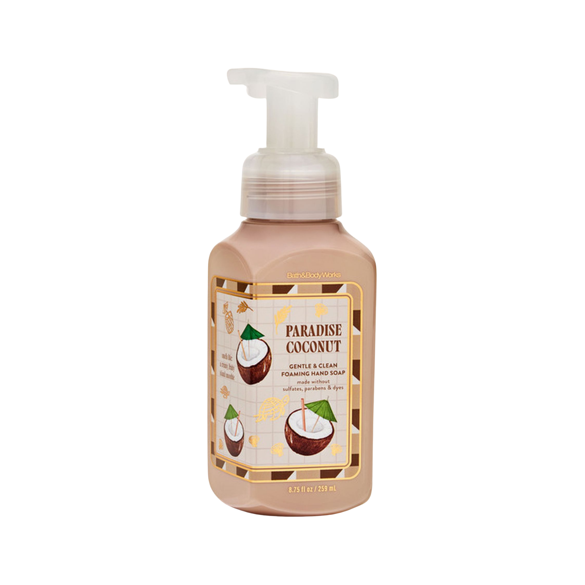 Jabon Espuma Paradise Coconut 259ml